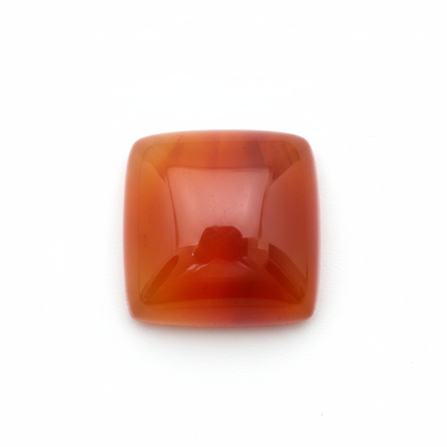 Carnelian 1PC Small 8x8 MM Square Cabochon Red Superior semi Precious Loose Gemstone