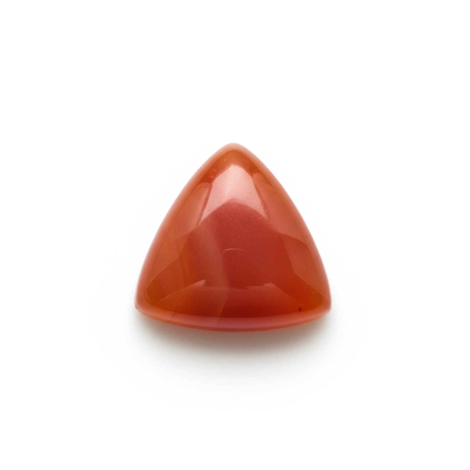 Carnelian 10PC Tiny 5x5 MM Triangle Cabochon Red Fiery semi Precious Semi Precious Gemstone