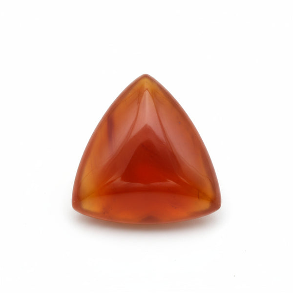 Carnelian 1PC Small 7x7 MM Triangle Cabochon Red Sparkling semi Precious Gems