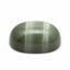 Cats Eye 1PC Large 10x12 MM Oval Cabochon Gray Fine Precious Semi Precious Gemstone