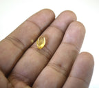 Citrine 1PC Small 6x12 MM Marquise  Cabochon Yellow Sparkling semi Precious Gems