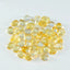 Citrine 1PC Tiny 5x7 MM Oval Cabochon Yellow Fine semi Precious Gems
