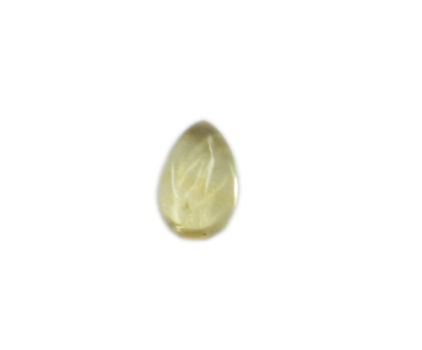Citrine 10PC Tiny 4x6 MM Pear Cabochon Yellow Genuine semi Precious Precious Gemstone