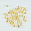 Citrine 10PC Tiny 3x3 MM Round Cabochon Yellow Lustrous semi Precious Loose Gemstone