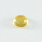 Citrine 10PC Tiny 4x4 MM Round Cabochon Yellow Shine semi Precious Loose Gemstones