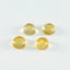 Citrine 10PC Tiny 5x5 MM Round Cabochon Yellow Fine semi Precious Semi Precious Gemstone