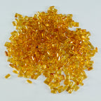 Citrine 1PC Tiny 3x6 MM Baguette Faceted Yellow Pure Semi Precious Loose Gemstones