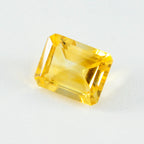 Citrine 1PC Tiny 3x5 MM Emerald Faceted Yellow Brilliant Semi Precious Loose Gemstones