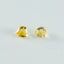 Citrine 1PC Small 7x7 MM Heart Faceted Yellow Splendid Semi Precious Loose Gemstone