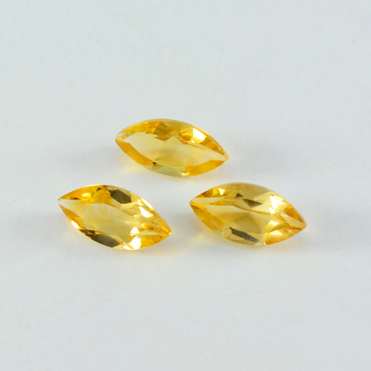 Citrine 1PC Large 8x16 MM Marquise Faceted Yellow Superior Semi Precious Loose Gemstone