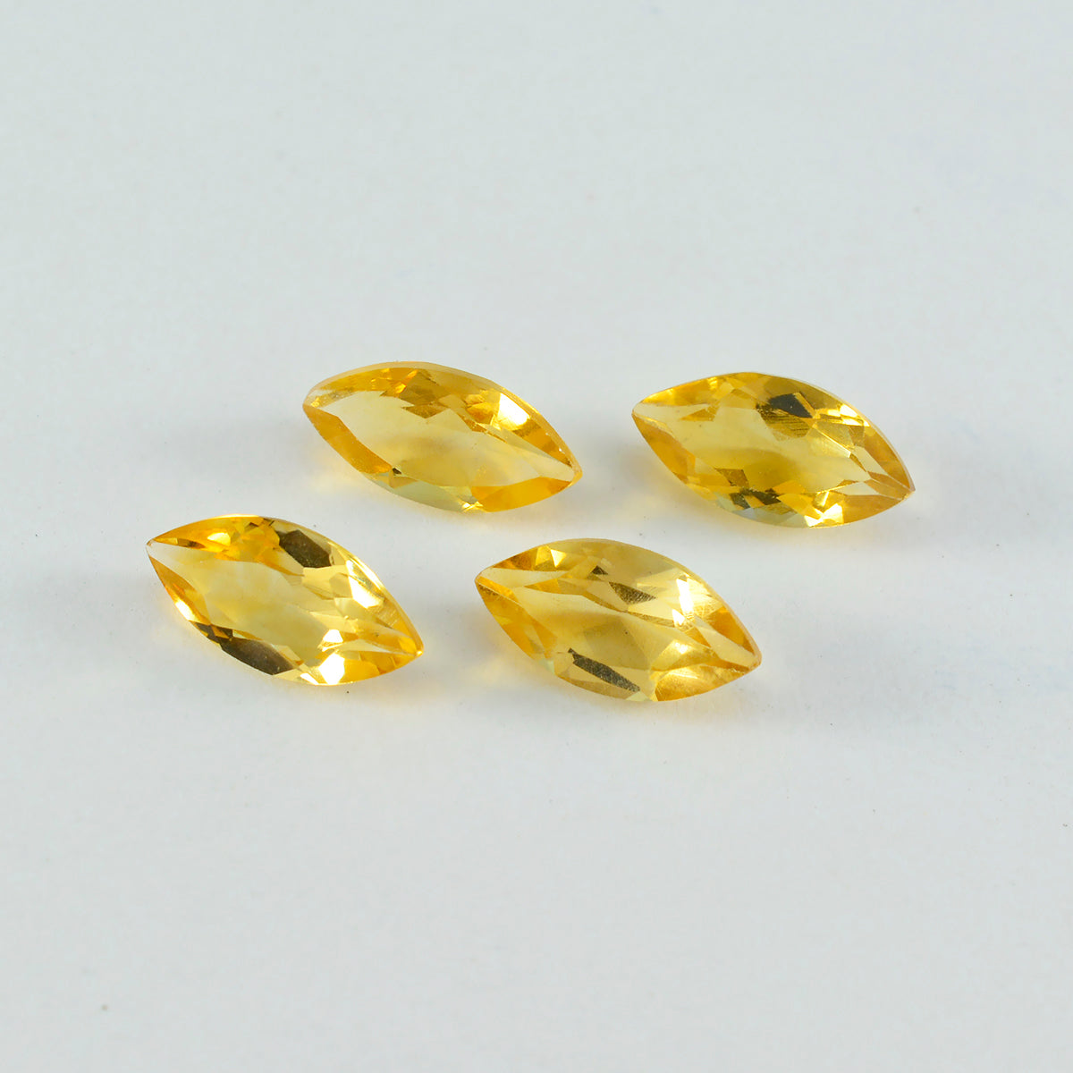 Citrine 1PC Large 8x16 MM Marquise Faceted Yellow Superior Semi Precious Loose Gemstone