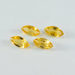 Citrine 1PC Large 8x16 MM Marquise Faceted Yellow Superior Semi Precious Loose Gemstone