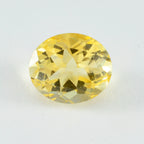Citrine 1PC Chunky 13x18 MM Oval Faceted Yellow Fine Semi Precious Gems