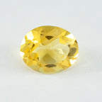 Citrine 1PC Chunky 13x18 MM Oval Faceted Yellow Fine Semi Precious Gems