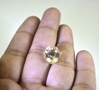 Citrine 1PC Chunky 15x20 MM Oval Faceted Yellow High Quality Semi Precious Loose Gems