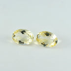Citrine 1PC Tiny 3x5 MM Oval Faceted Yellow High Quality Semi Precious Loose Gemstones