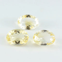 Citrine 1PC Tiny 3x5 MM Oval Faceted Yellow High Quality Semi Precious Loose Gemstones