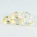 Citrine 1PC Tiny 4x6 MM Oval Faceted Yellow Natural Semi Precious Gems