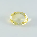 Citrine 1PC Tiny 5x7 MM Oval Faceted Yellow Genuine Semi Precious Loose Gems