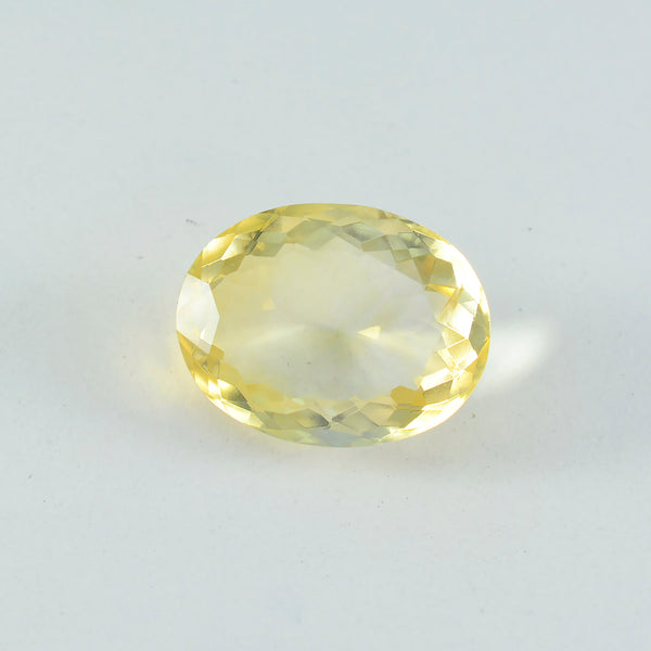 Citrine 1PC Tiny 5x7 MM Oval Faceted Yellow Genuine Semi Precious Loose Gems