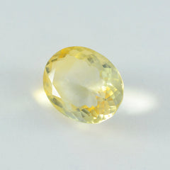 Citrine 1PC Tiny 5x7 MM Oval Faceted Yellow Genuine Semi Precious Loose Gems