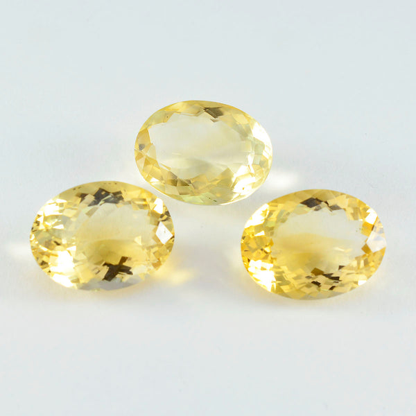 Citrine 1PC Small 6x8 MM Oval Faceted Yellow Superior Semi Precious Loose Gemstone