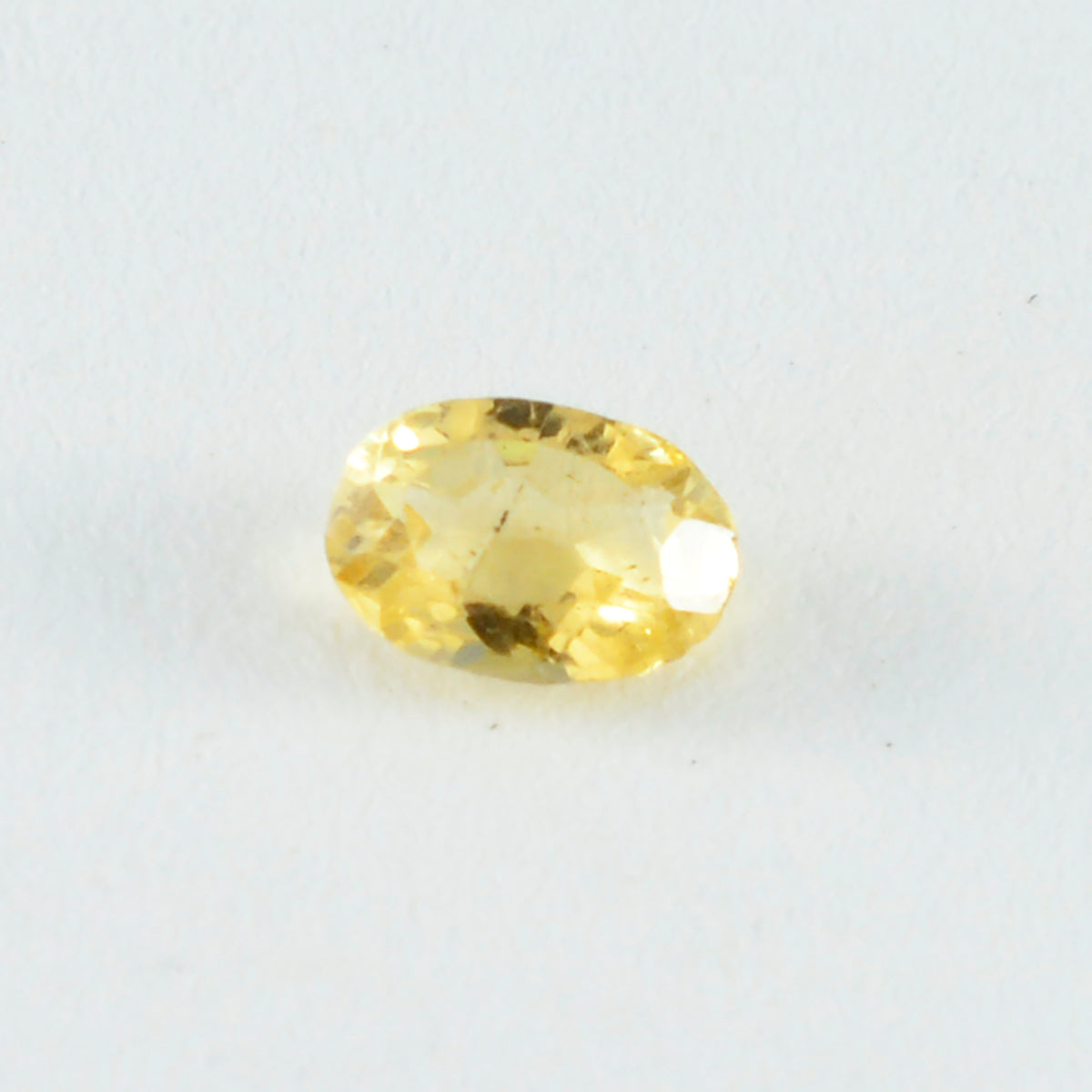 Citrine 1PC Small 6x9 MM Oval Faceted Yellow Pure Semi Precious Loose Gemstones