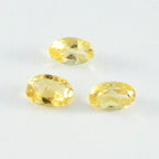 Citrine 1PC Medium 7x10 MM Oval Faceted Yellow Brilliant Semi Precious Loose Gems