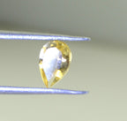 Citrine 1PC Chunky 13x18 MM Pear Faceted Yellow Splendid Semi Precious Loose Gemstone