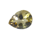 Citrine 1PC Chunky 15x20 MM Pear Faceted Yellow Luster Semi Precious Loose Gemstones