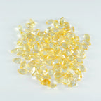 Citrine 1PC Tiny 5x7 MM Pear Faceted Yellow Shine Semi Precious Loose Gemstones