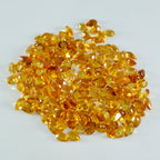 Citrine 1PC Small 6x9 MM Pear Faceted Yellow High Quality Semi Precious Loose Gems