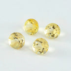 Citrine 1PC Chunky 16x16 MM Round Faceted Yellow Pure Semi Precious Loose Gemstones