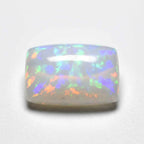 Created Opal 10PC Tiny 4x6 MM Emerald Cabochon White Splendid semi Precious Gems