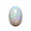 Created Opal 1PC Small 6x9 MM Oval Cabochon White Superior semi Precious Gems