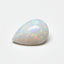 Created Opal 1PC Tiny 5x7 MM Pear Cabochon White Brilliant semi Precious Loose Gemstones