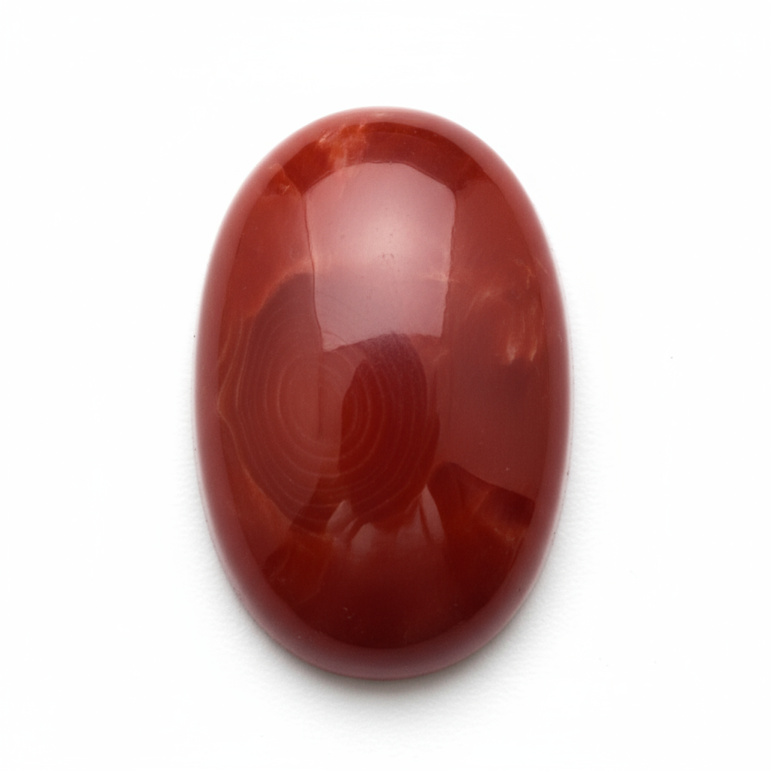 Coral 1PC Large 10x12 MM Oval Cabochon Red Fine Precious Loose Gemstone Immagine secondaria del prodotto