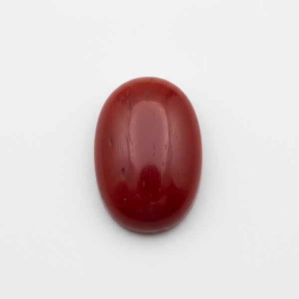 Coral 1PC Medium 7x10 MM Oval Cabochon Red Splendid Precious Semi Precious Gemstone