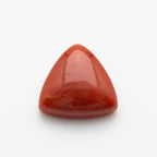 Coral 1PC Medium 9x9 MM Triangle Cabochon Red Superior Precious Gems