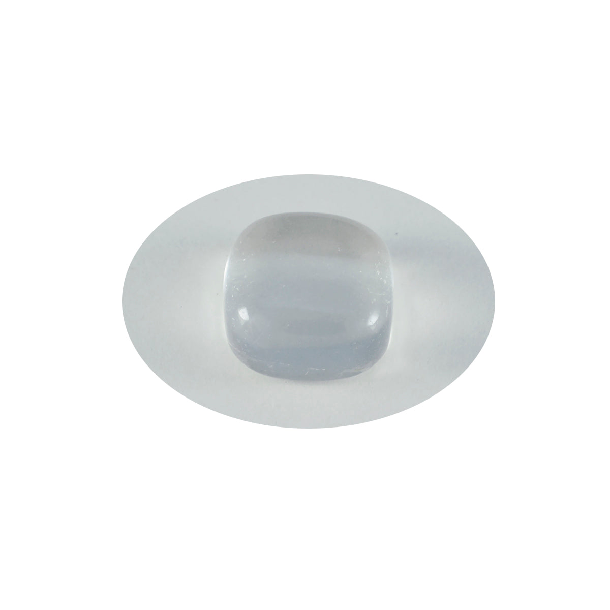 Crystal Quartz 1PC Large 10x10 MM Cushion Cabochon White Fine semi Precious Loose Gemstone Secondary image