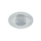 Crystal Quartz 1PC Large 10x10 MM Cushion Cabochon White Fine semi Precious Loose Gemstone