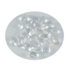 Crystal Quartz 10PC Tiny 3x6 MM Marquise  Cabochon White Luster semi Precious Loose Gemstones