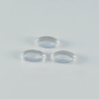 Crystal Quartz 1PC Medium 7x14 MM Marquise  Cabochon White High Quality semi Precious Loose Gems