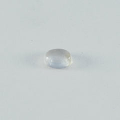 Crystal Quartz 1PC Large 8x12 MM Oval Cabochon White Splendid semi Precious Gems