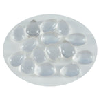 Crystal Quartz 1PC Medium 7x10 MM Pear Cabochon White Pure semi Precious Loose Gemstones