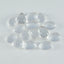 Crystal Quartz 1PC Small 7x9 MM Pear Cabochon White Superior semi Precious Loose Gemstone