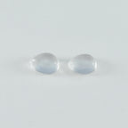 Crystal Quartz 1PC Large 9x11 MM Pear Cabochon White Brilliant semi Precious Precious Gemstone