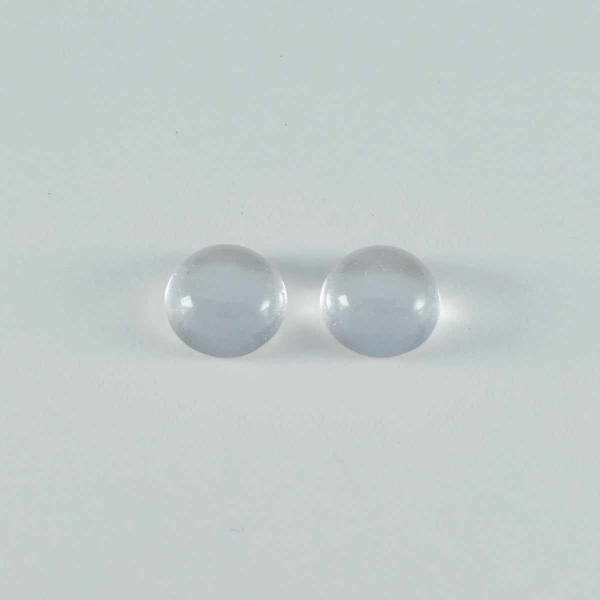 Crystal Quartz 1PC Large 11x11 MM Round Cabochon White High-Quality semi Precious Loose Gems Image secondaire du produit