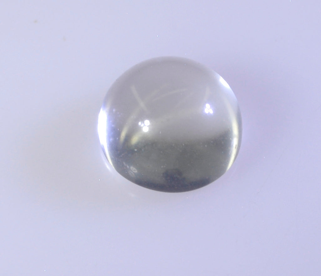 Crystal Quartz 1PC Large 11x11 MM Round Cabochon White High Quality semi Precious Loose Gems