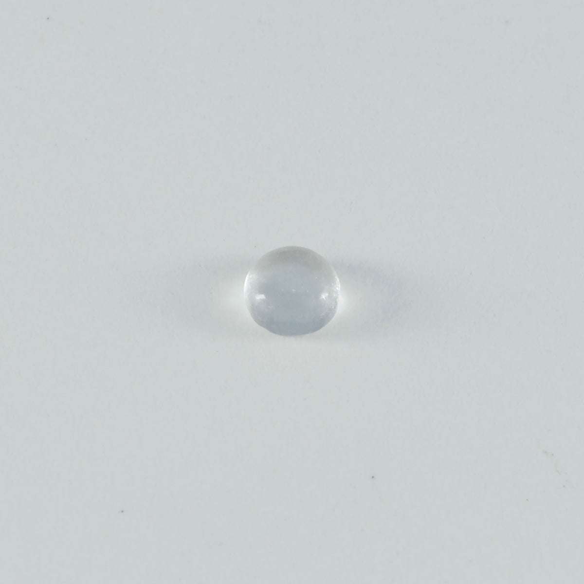 Crystal Quartz 10PC Tiny 5x5 MM Round Cabochon White Polished semi Precious Loose Gems Immagine secondaria del prodotto